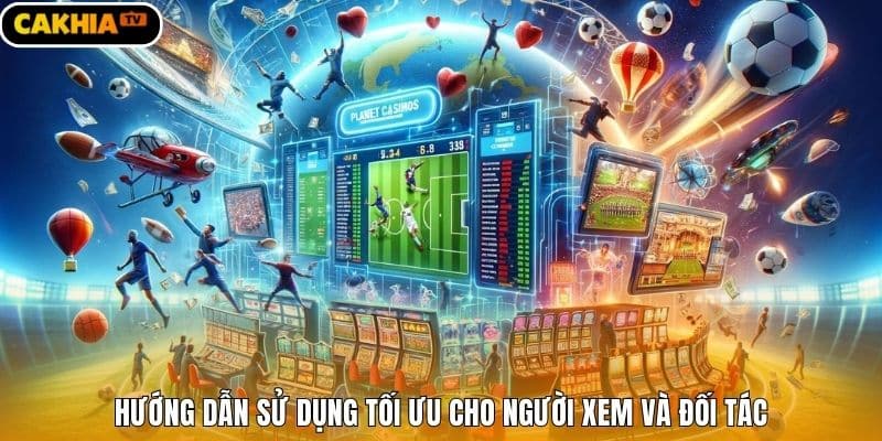 Hướng dẫn sử dụng tối ưu cho người xem và đối tác