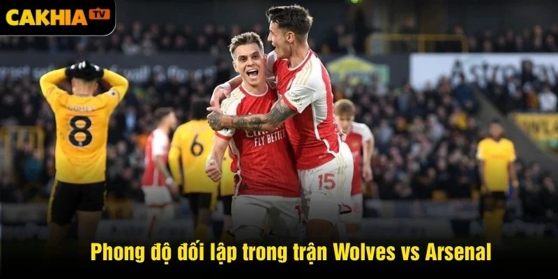 Phong độ đối lập trong trận Wolves vs Arsenal