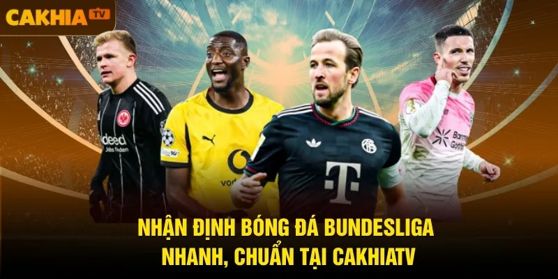Nhận định bóng đá Bundesliga tại CakhiaTV có gì nổi bật?