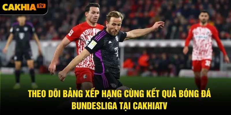 Theo dõi bảng xếp hạng cùng kết quả bóng đá Bundesliga tại CakhiaTV